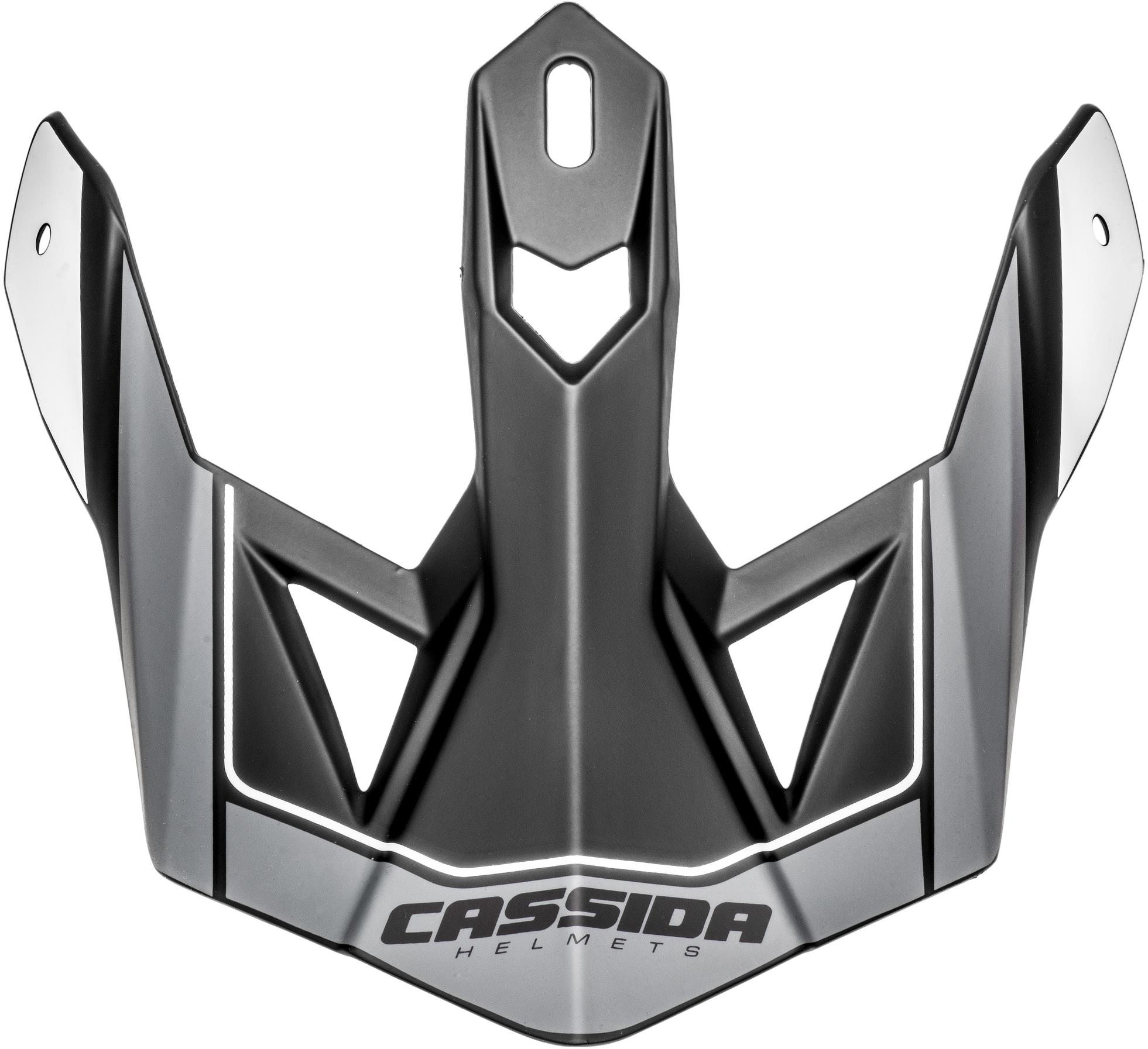 CASSIDA šilt pre prilby Cross Pro 2, sivá matná/čierna/biela
