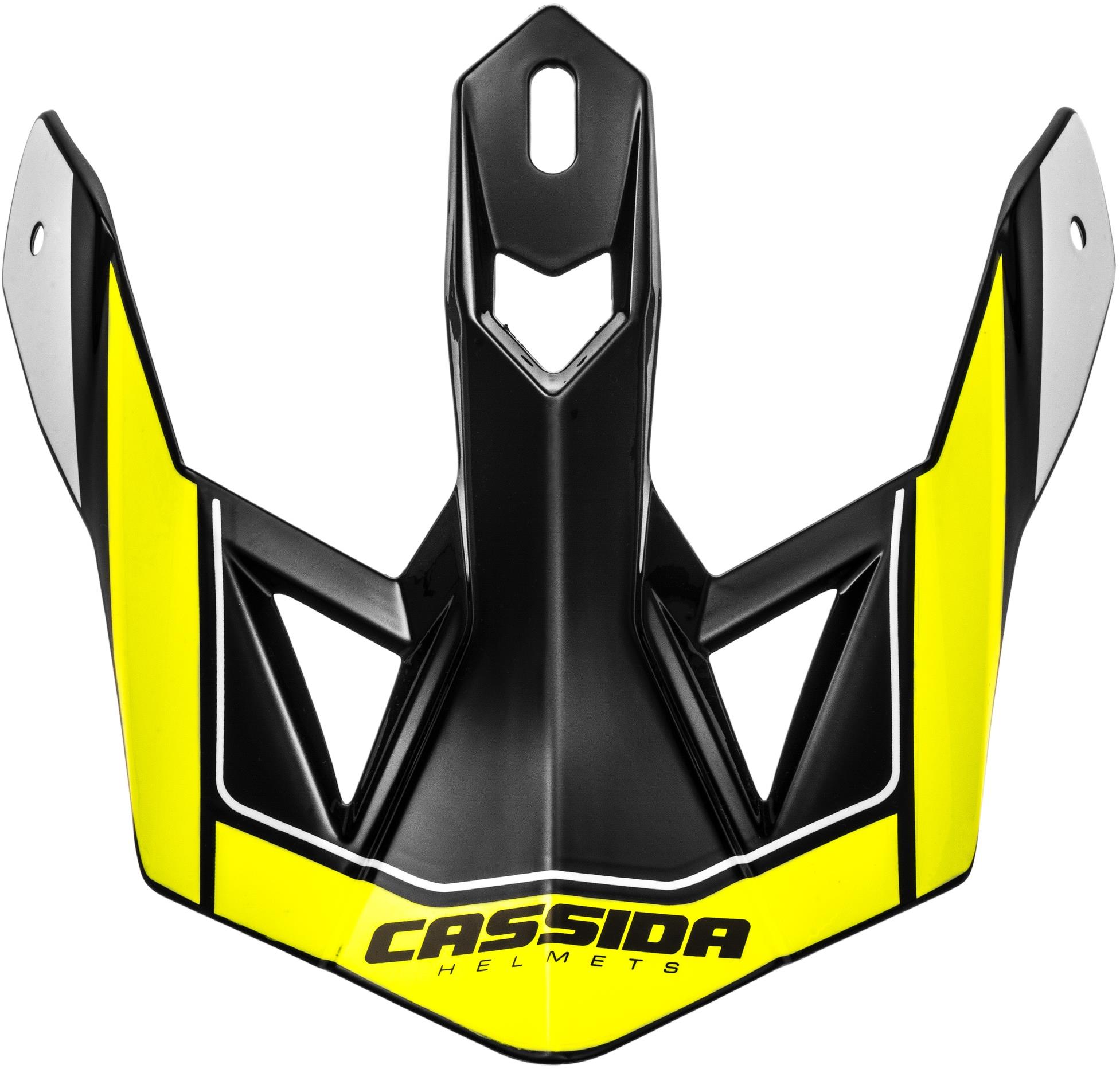CASSIDA šilt pre prilby Cross Pro 2, žltá fluo/čierna/biela