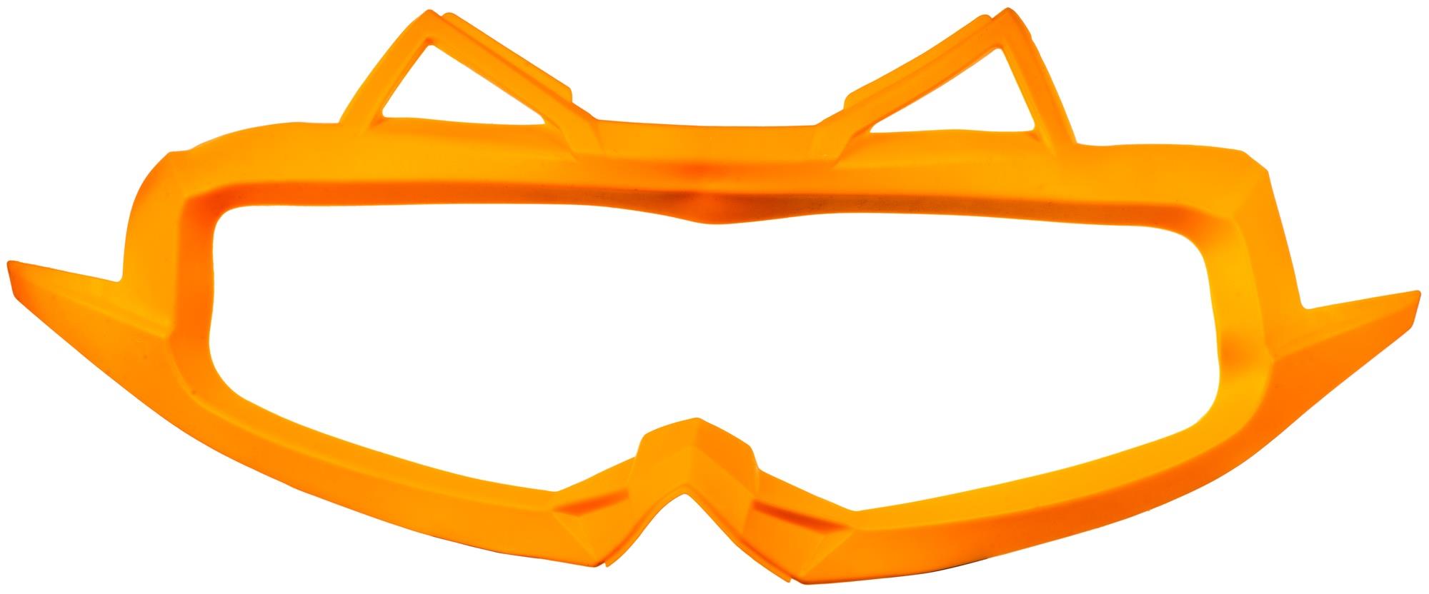 CASSIDA tesnenie priezoru pre prilby Cross Pro 2, oranžová