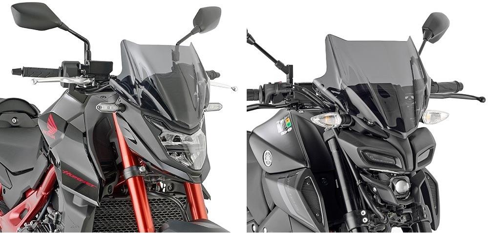 KAPPA 2166AK dymové plexi HONDA CB 750 Hornet/YAMAHA MT 125 (20 – 23)