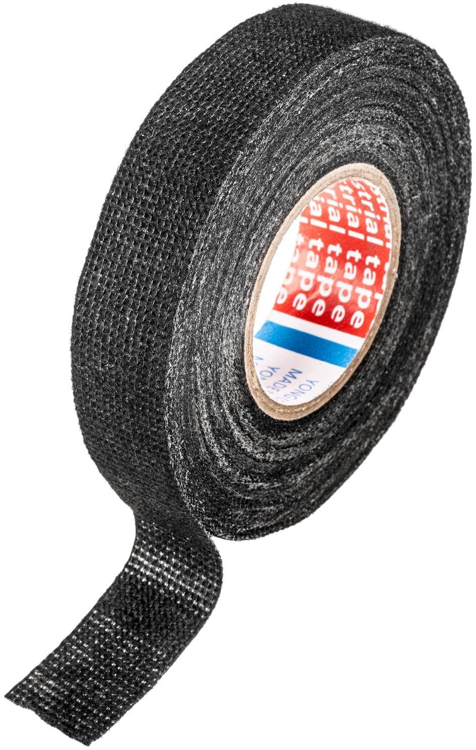 ACI izolačná páska PET textilná 19 mm × 15 m čierna, na káblové zväzky