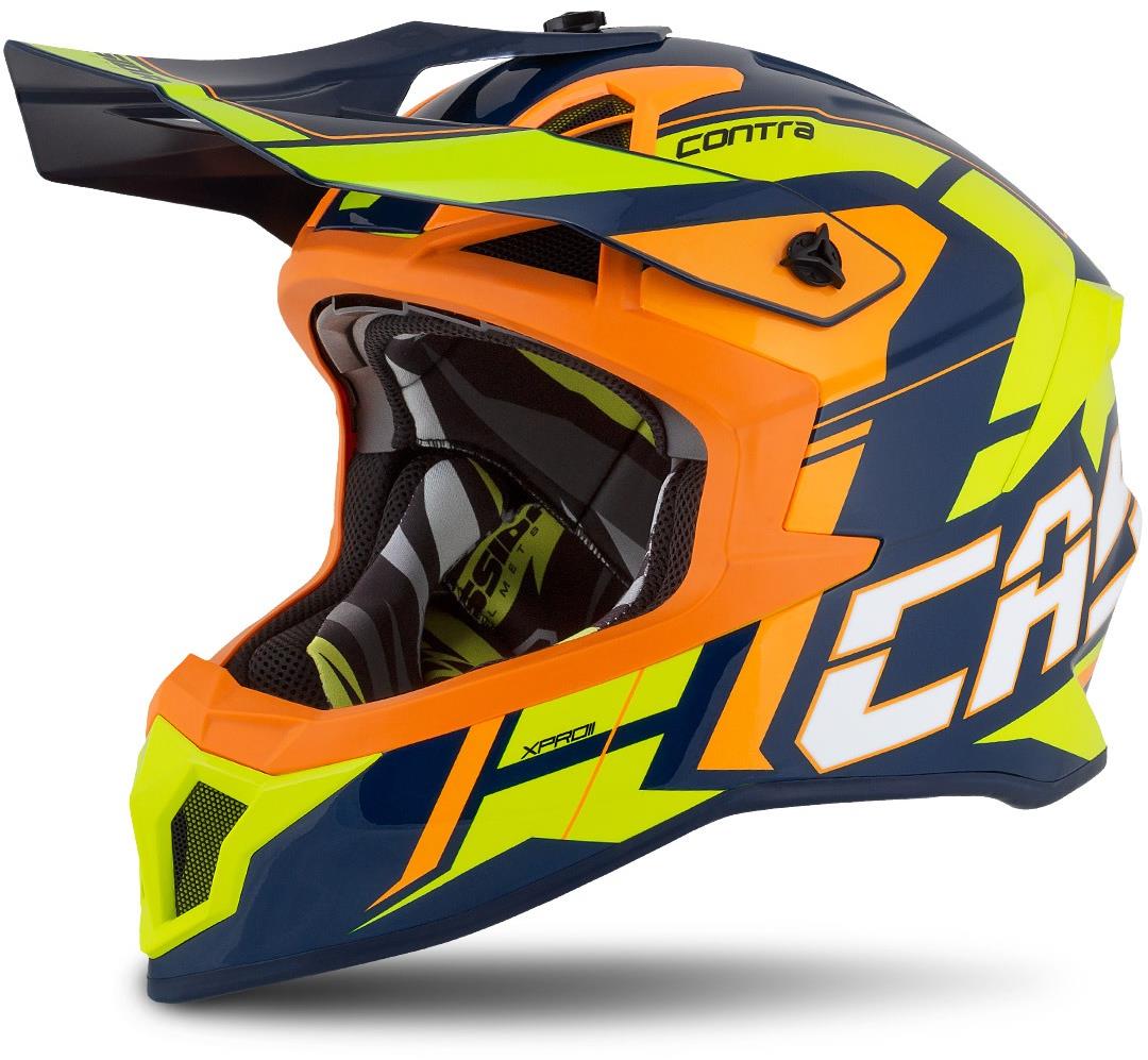 Cassida Cross Pro 2 Contra, žltá fluo/oranžová/modrá, veľkosť 2XL
