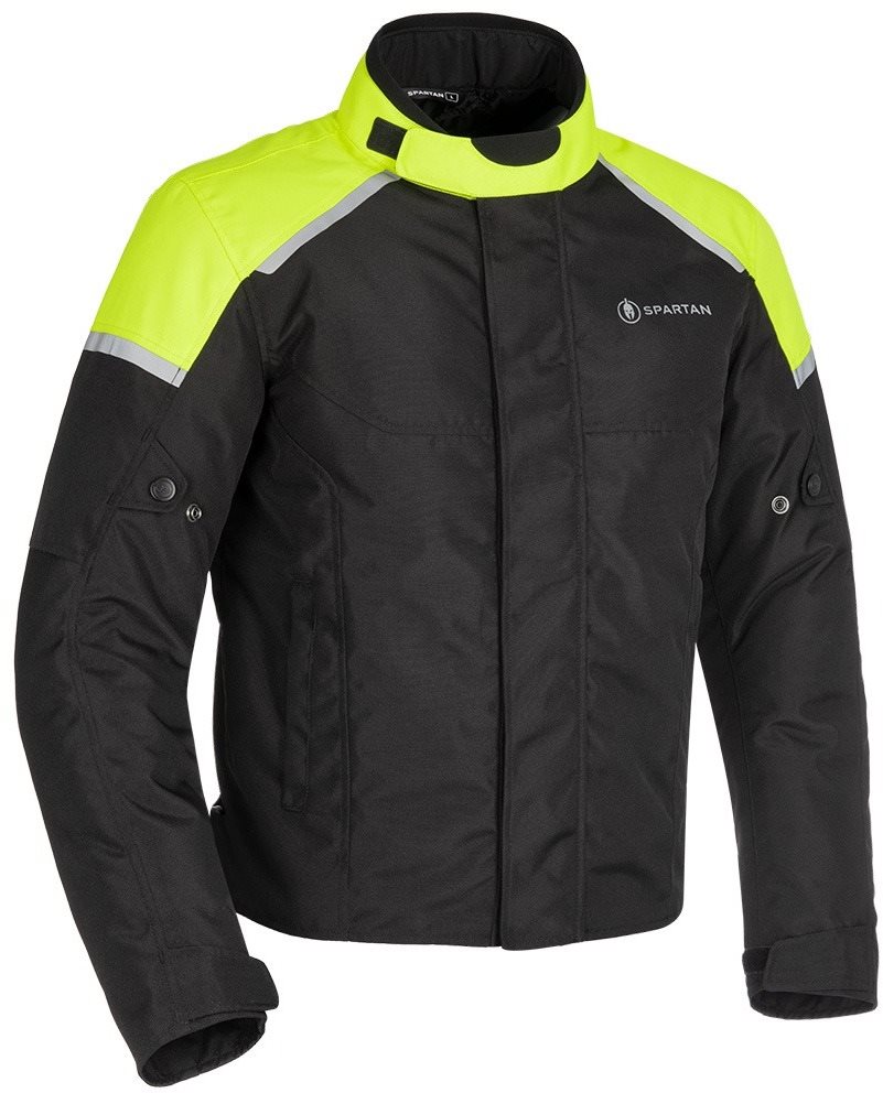 Oxford Short WP Spartan, čierna/žltá fluo, S
