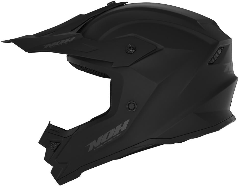 NOX N761 MX 2024, detská, čierna matná, veľkosť M