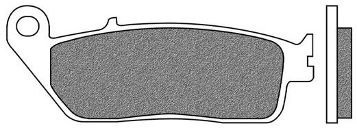 NEWFREN brzdové doštičky M502-1002, zmes Scooter Elite Sintered, 2 ks