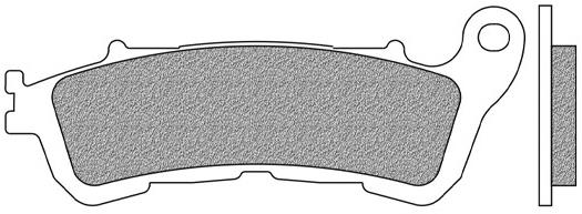NEWFREN brzdové doštičky M502-1011, zmes Scooter Elite Sintered, 2 ks