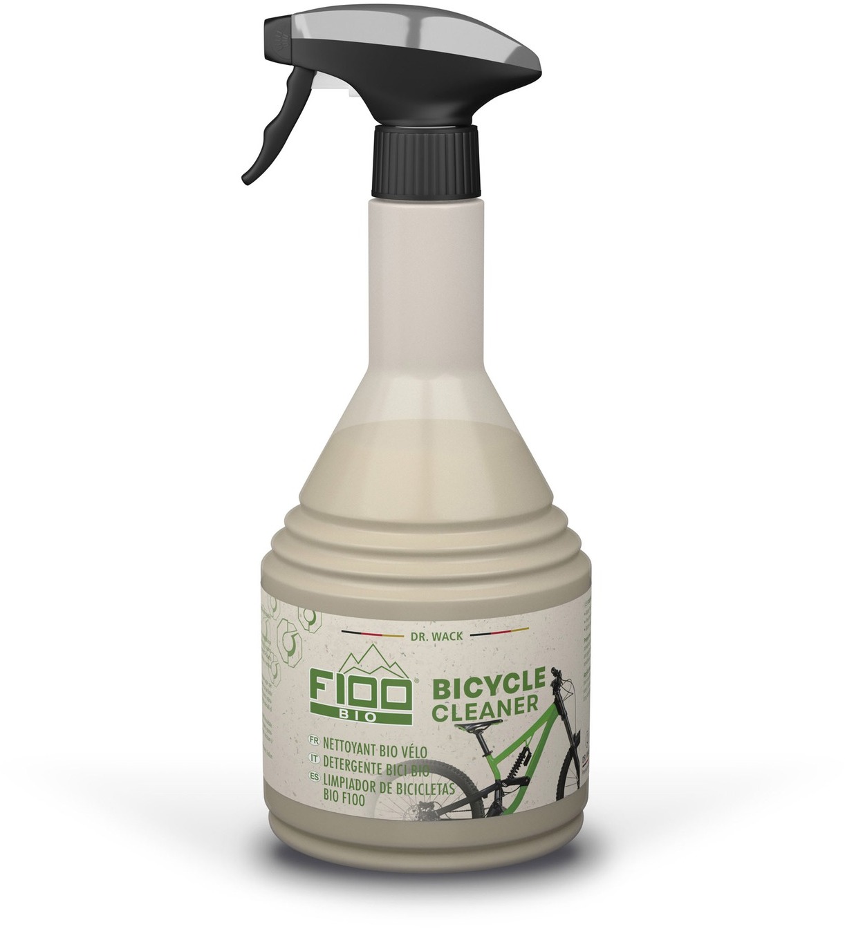 F100 BIO Bicycle Cleaner čistič na bicykel, 750 ml