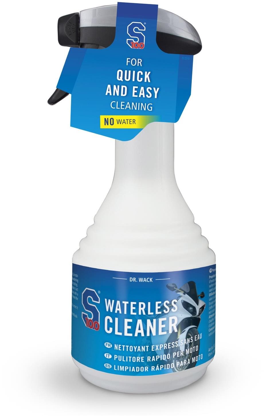 S100 Watterless Cleaner čistič motocykla, 500 ml