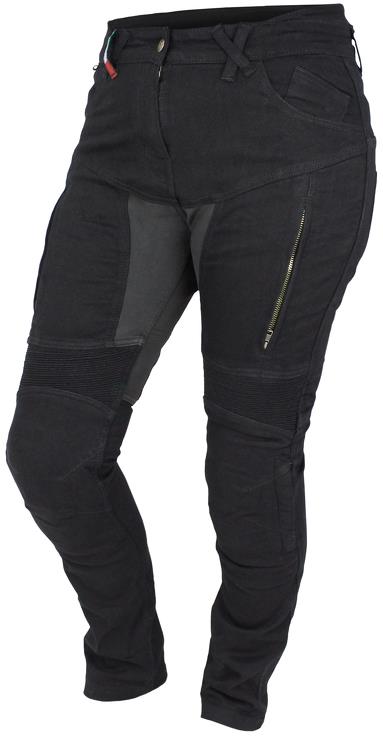 Cappa Racing Džínsy Ricardo kevlar dámske čierne 28/32,XS