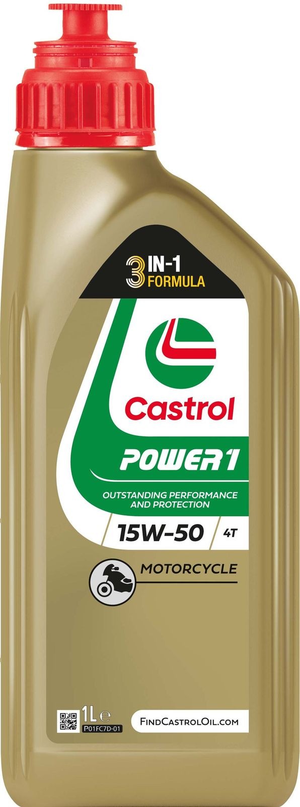 Castrol Power 1, 4T, 15W-50, 1 l