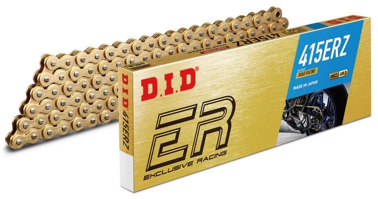 D.I.D Chain Racing Chain 415ERZ SDH Gold&Gold 110 L