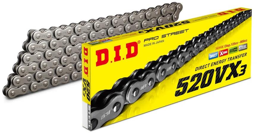 D.I.D Chain VX séria X-Krúžková reťaz 520VX3 116 L