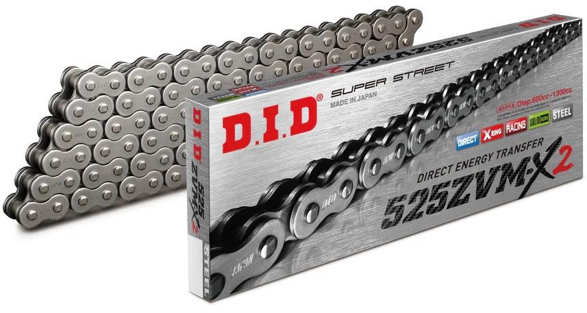 D.I.D Chain ZVM-X séria X-Krúžková reťaz 525ZVM-X2 124 L