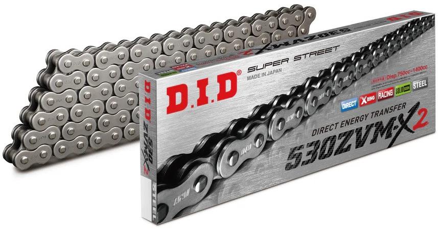 D.I.D Chain ZVM-X séria X-krúžková reťaz 530ZVM-X2 122 L