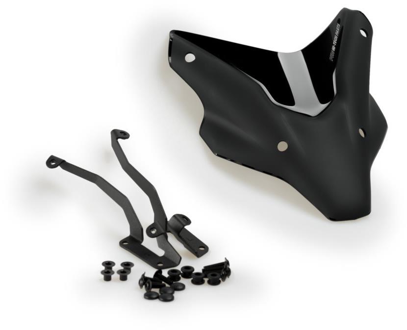 PUIG Plexi štít NEW GEN. SPORT PLUS čierny, 260 × 235, 140.20620N