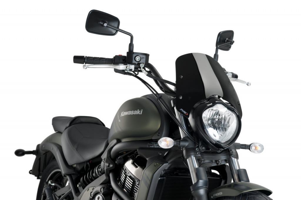 PUIG Plexi štít NEW. GEN SPORT čierny, 310 × 330, 140.3175N
