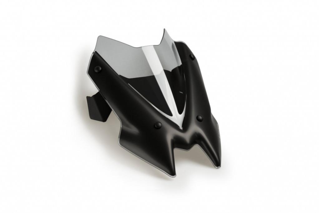 PUIG Plexi štít NEW. GEN SPORT dymová, 330 × 230, 140.20506H
