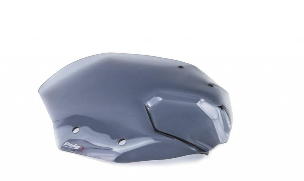 PUIG Plexi štít NEW. GEN SPORT dymová, 335 × 300, 140.3623H