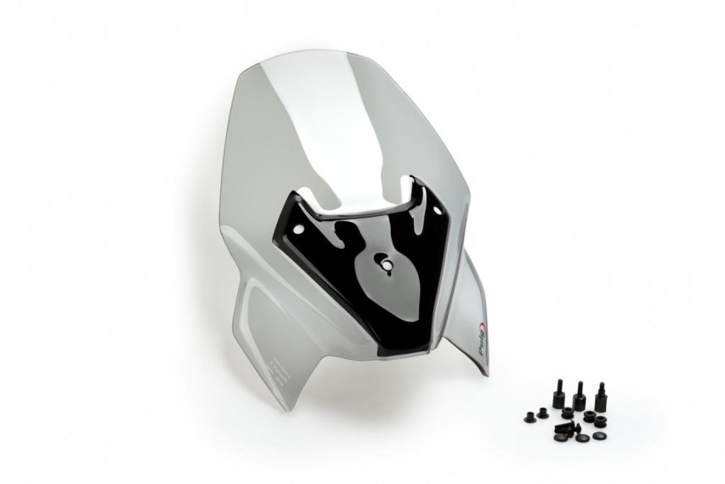 PUIG Plexi štít NEW. GEN SPORT dymová, 350 × 225, 140.20359H