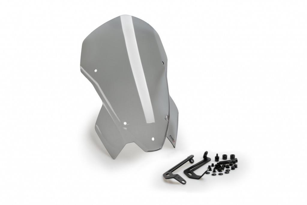 PUIG Plexi štít NEW. GEN SPORT dymová, 455 × 320, 140.20889H