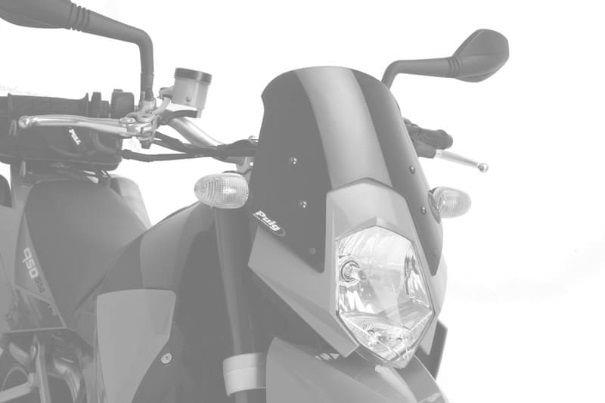 PUIG Plexi štít NEW. GEN SPORT priehľadný, 140.5053W