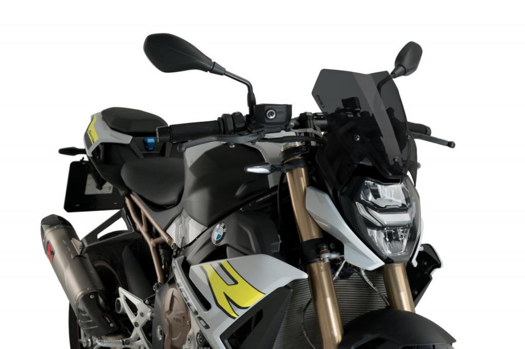 PUIG Plexi štít NEW. GEN SPORT tmavá dymová, 290 × 285, 140.20887F