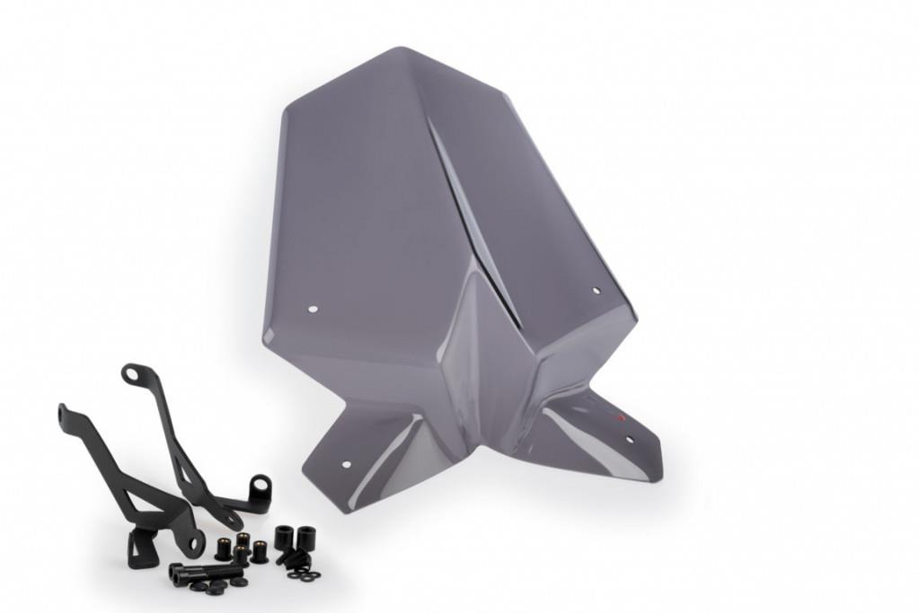 PUIG Plexi štít NEW. GEN TOURING dymová, 415 × 330, 140.20461H