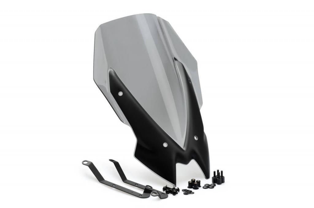 PUIG Plexi štít NEW. GEN TOURING dymová, 425 × 300, 140.3865H