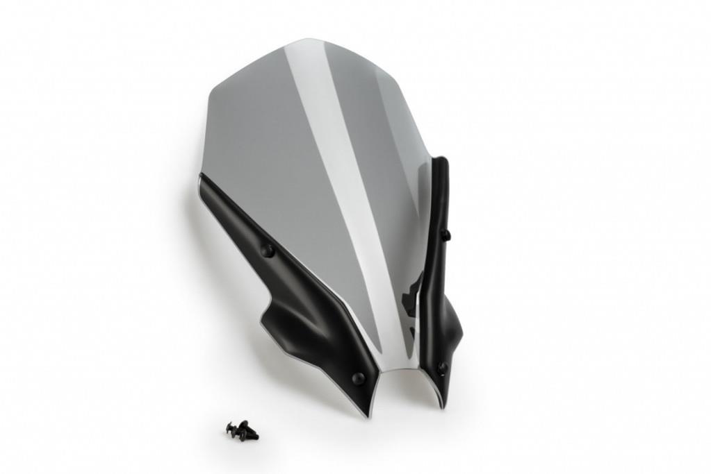 PUIG Plexi štít NEW. GEN TOURING dymová, 455 × 315, 140.20645H