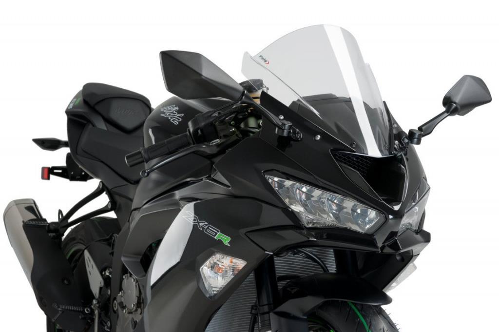 PUIG Plexi štít RACING priehľadný, 350 × 350, 140.3177W