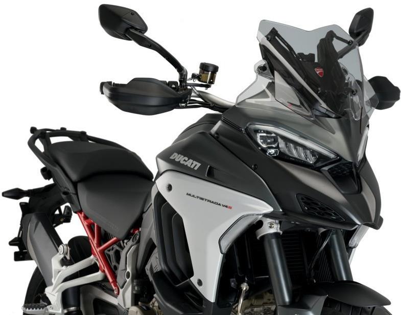 PUIG Plexi štít SPORT dymový, 390 × 365, 140.20729H