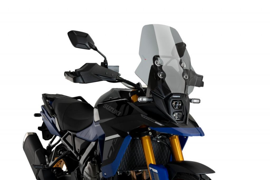 PUIG Plexi štít TOURING dymový, 460 × 445, 140.21652H