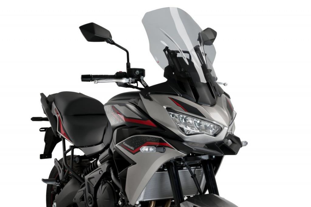 PUIG Plexi štít TOURING dymový, 475 × 400, 140.21260H