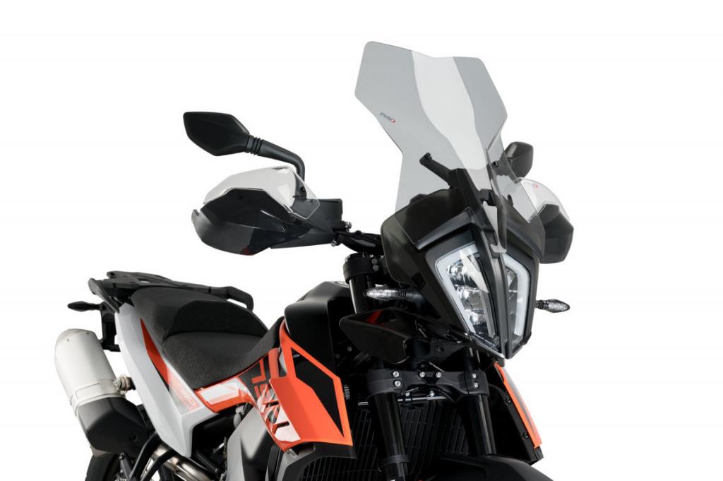 PUIG Plexi štít TOURING dymový, 525 × 385, 140.3587H
