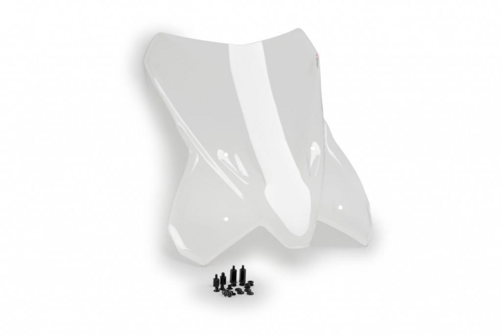 PUIG Plexi štít TOURING PLUS priehľadný, 440 × 465, 140.20816W