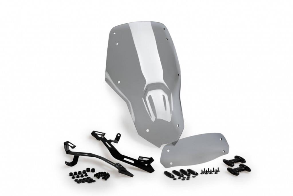 PUIG Plexi štít TOURING WITH VISOR dymový, 480 × 320, 140.21739H