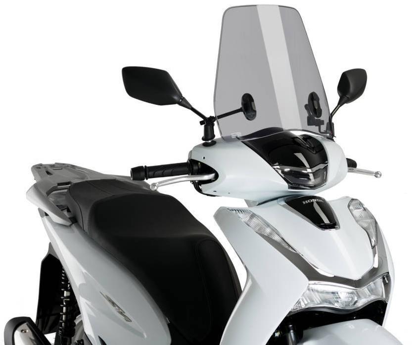PUIG Plexi štít URBAN dymový AVAILABLE 05/2023, 405 × 370, 140.20364H