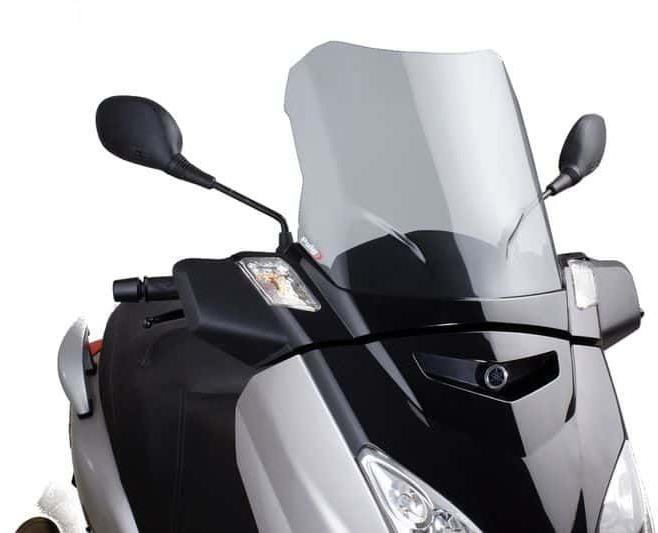 PUIG Plexi štít V-TECH LINE TOURING dymový, 370 × 410, 140.5015H