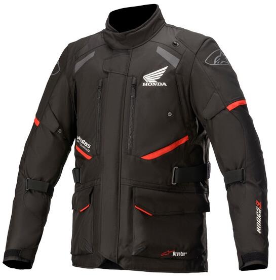 ALPINESTAR ANDES DRYSTAR HONDA kolekcia TECH-AIR 5 kompatibilné S, čierna/červená, 2024, veľkosť M