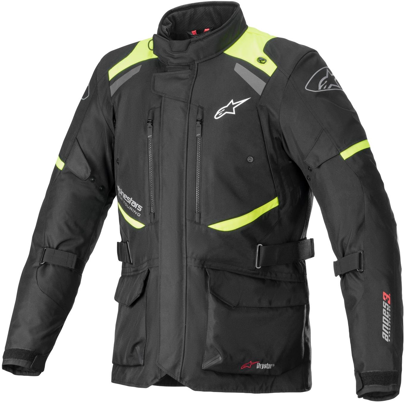 ALPINESTAR ANDES DRYSTARS, čierna/žltá fluo, 2024, veľkosť 2XL