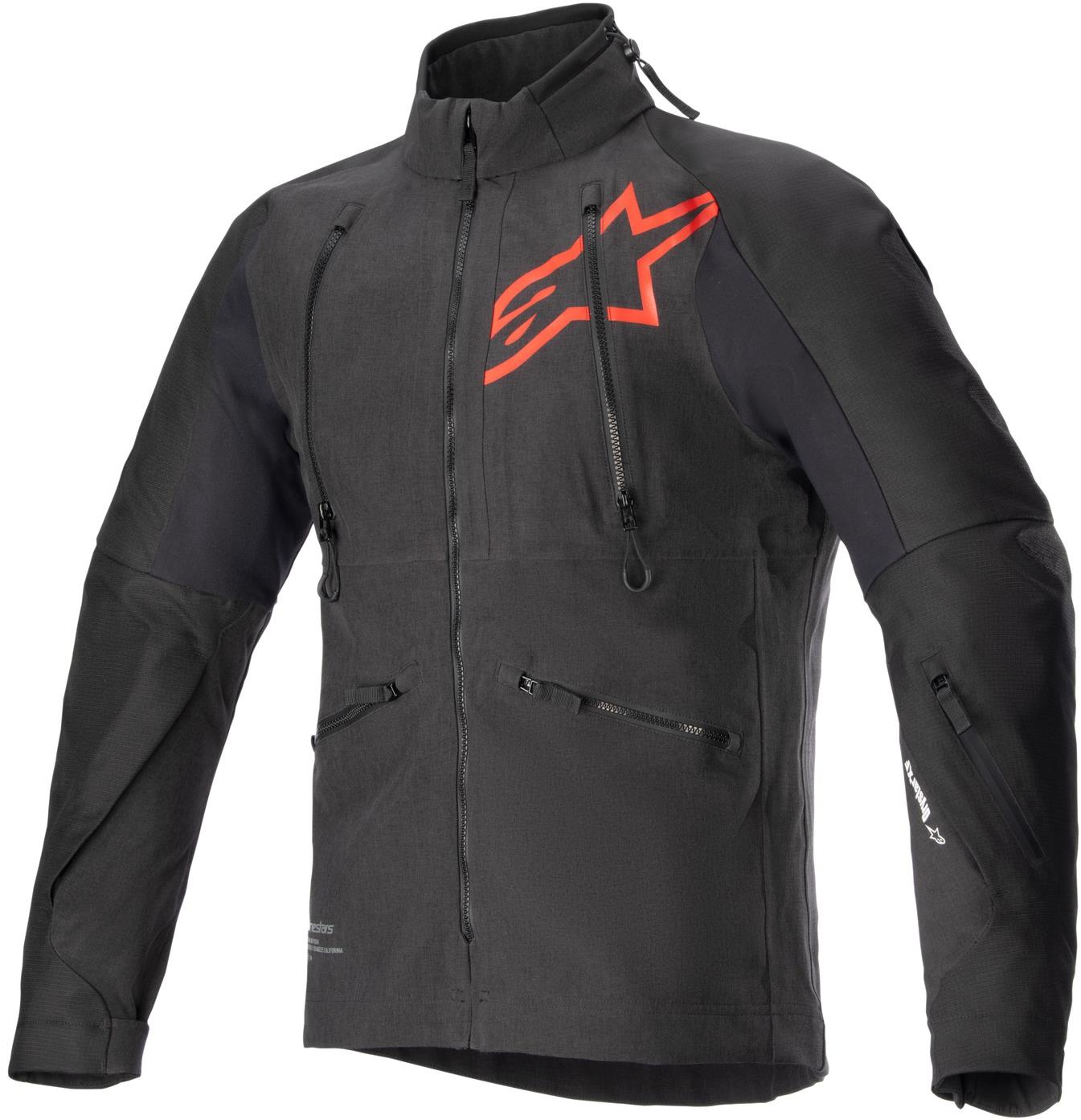 ALPINESTAR HYDE XT DRYSTAR XFS, čierna/červená fluo, 2024, veľ. L