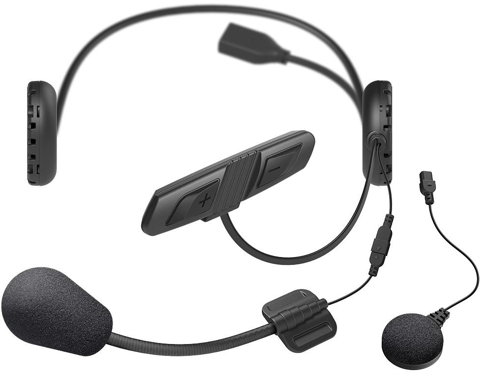 SENA Bluetooth handsfree headset 3S PLUS pre skútre na integrálne prilby (dosah 0,4 km) vrátane pevn