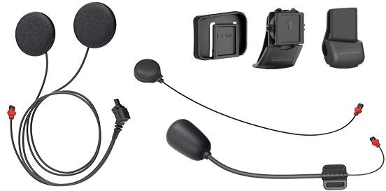 SENA držiak na prilbu s príslušenstvom pre headset 50C SOUND BY Harman Kardon (slúchadlá + mikrofón)