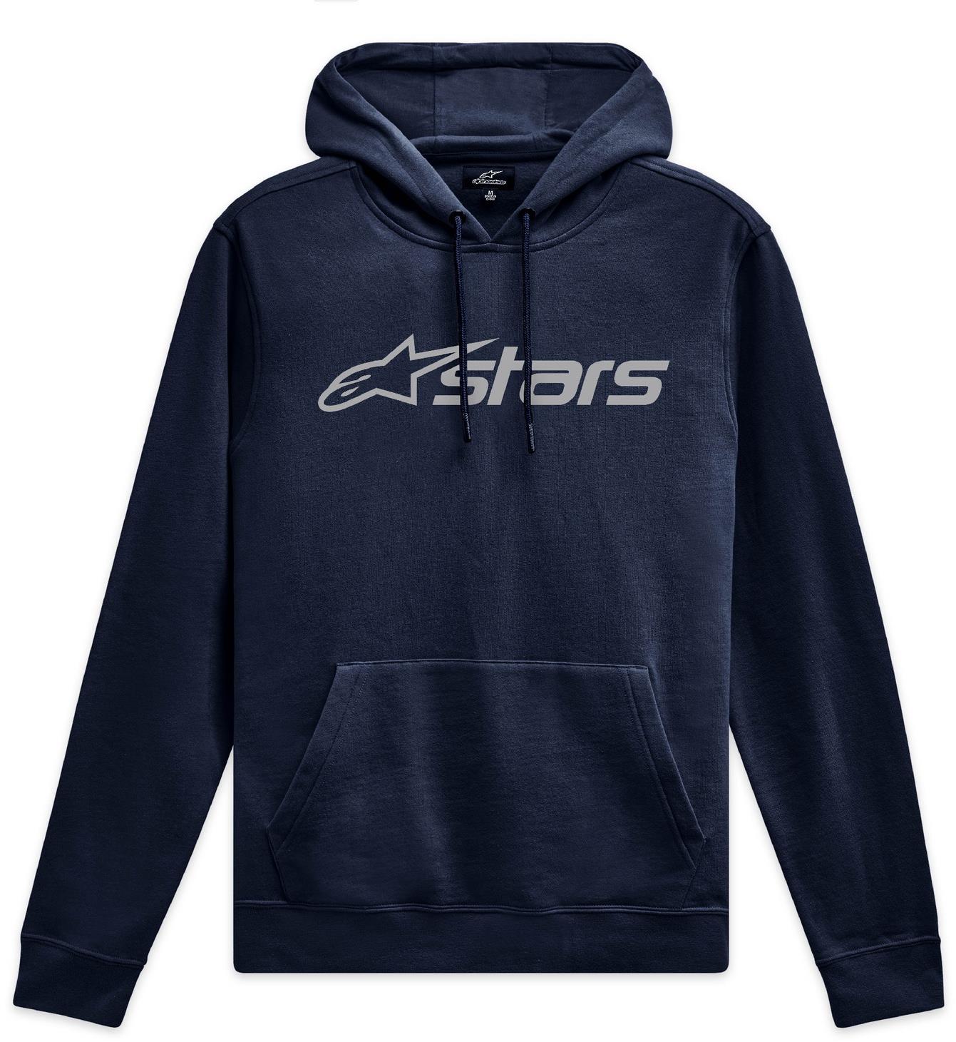 ALPINESTARS mikina Blaze Hoodie 3, modrá/sivá, veľkosť 2XL