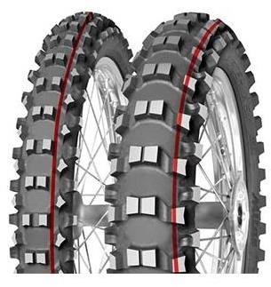 Mitas Terra Force-MX Soft/Medium 60/100/12 TT, F, červ .+ žltý pruh 36 M-126575
