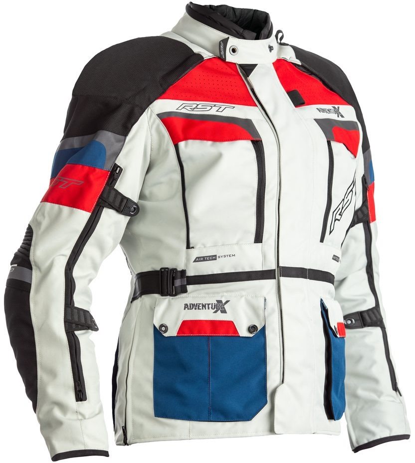 RST Dámska textilná bunda PRO SERIES ADVENTURE-X CE/JKT 2380, modrá, veľkosť M