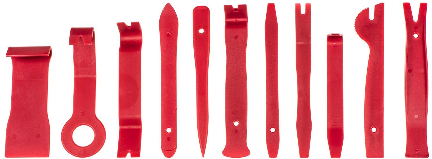 ACI súprava náradia na demontáž plastových obložení v polyestrovom puzdre, 11 ks