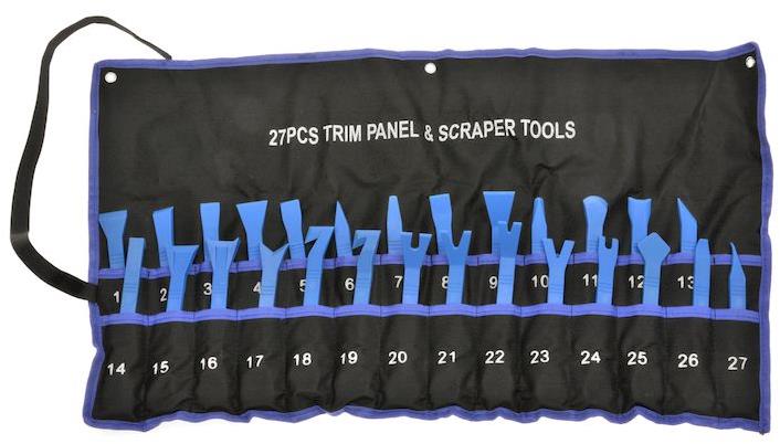 ACI sada náradia na demontáž plastových obložení, 27 ks