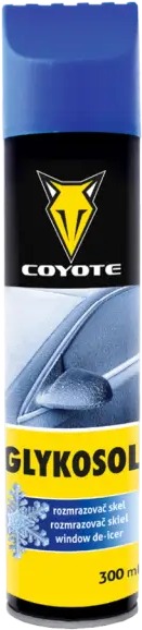 COYOTE Glykosol aerosól rozmrazovač skiel so škrabkou 300 ml
