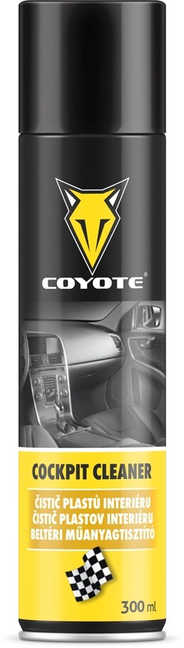 COYOTE Aktívny čistič plastov interiéru 300 ml